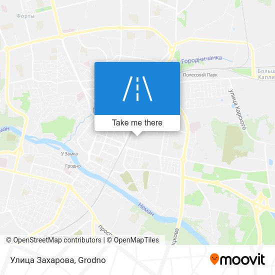 Улица Захарова map