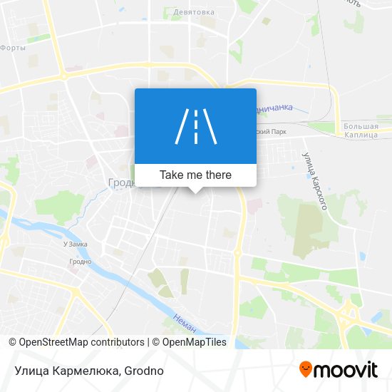 Улица Кармелюка map