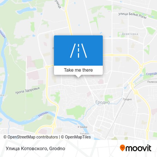 Улица Котовского map