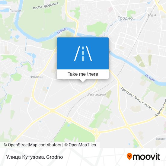 Улица Кутузова map