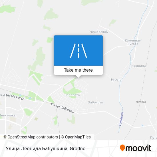 Улица Леонида Бабушкина map