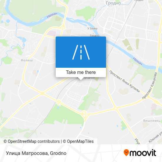 Улица Матросова map