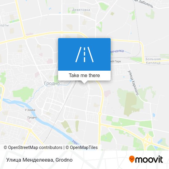 Улица Менделеева map