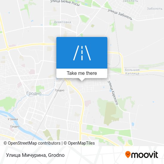 Улица Мичурина map