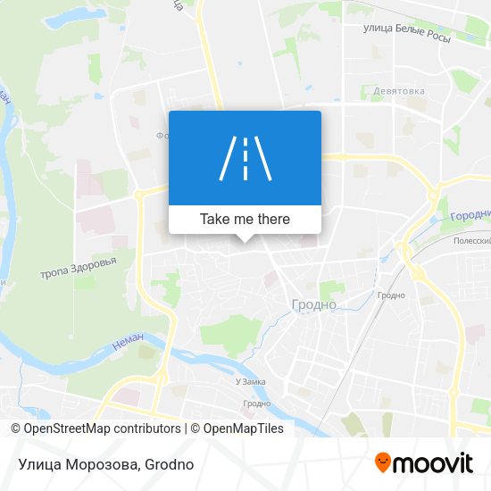 Улица Морозова map