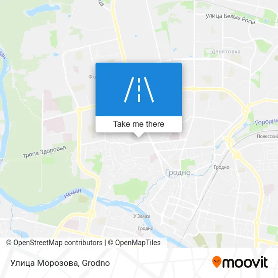 Улица Морозова map