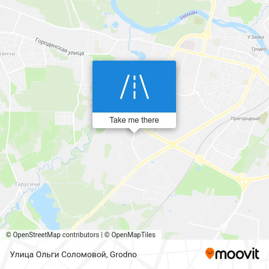 Улица Ольги Соломовой map