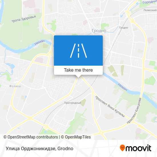 Улица Орджоникидзе map