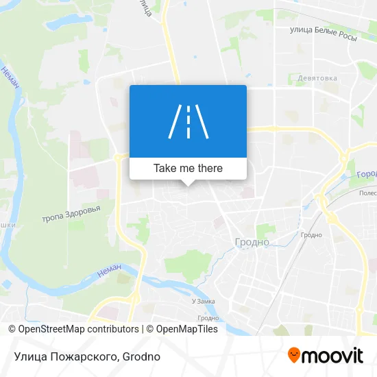 Улица Пожарского map