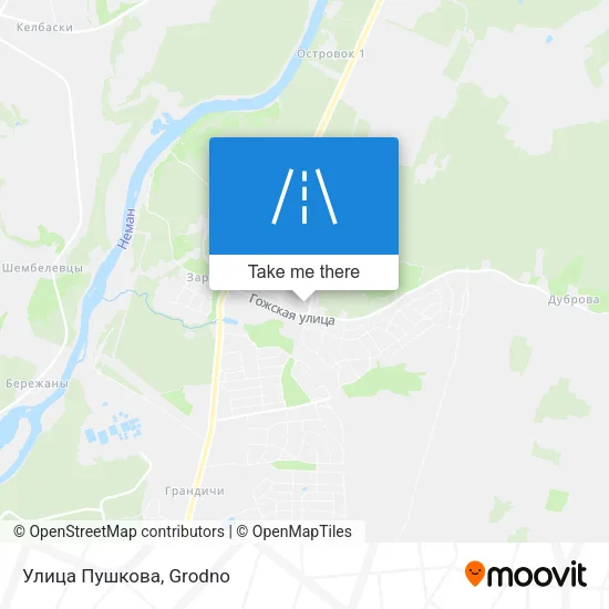 Улица Пушкова map