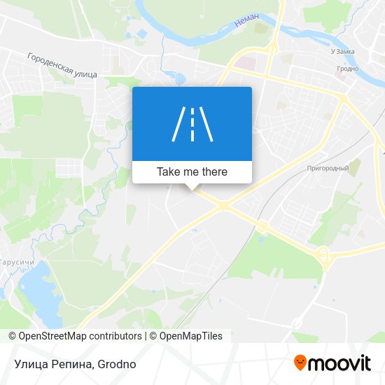 Улица Репина map