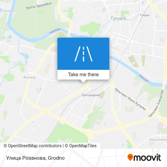 Улица Розанова map