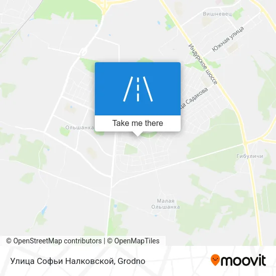 Улица Софьи Налковской map
