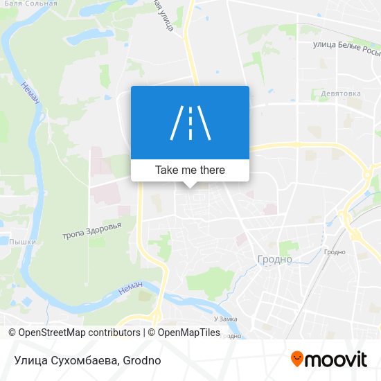 Улица Сухомбаева map