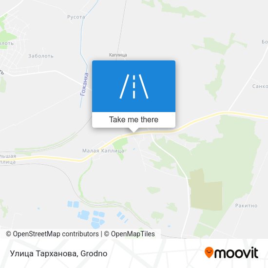 Улица Тарханова map