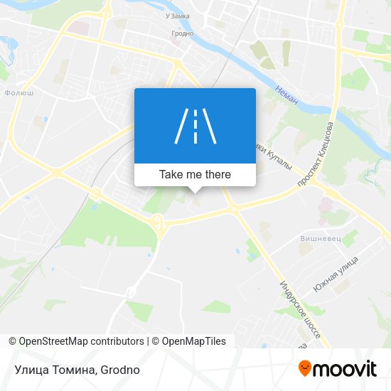 Улица Томина map