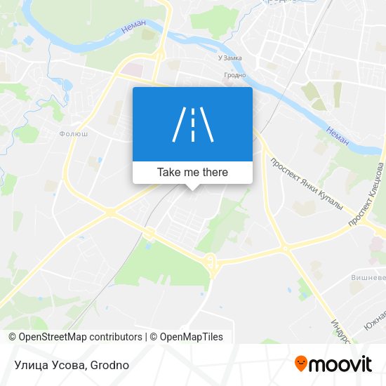 Улица Усова map