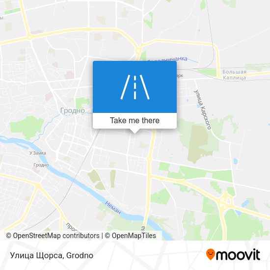 Улица Щорса map