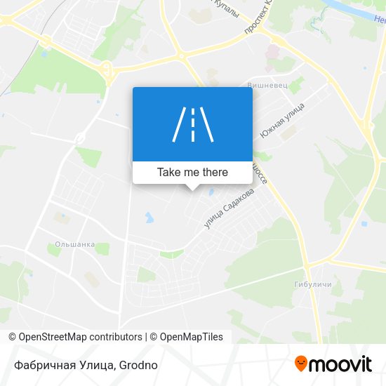 Фабричная Улица map