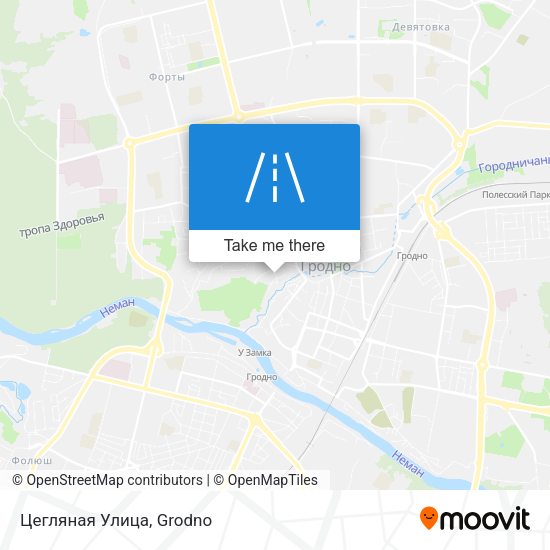 Цегляная Улица map