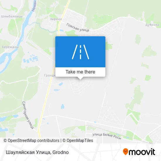 Шауляйская Улица map