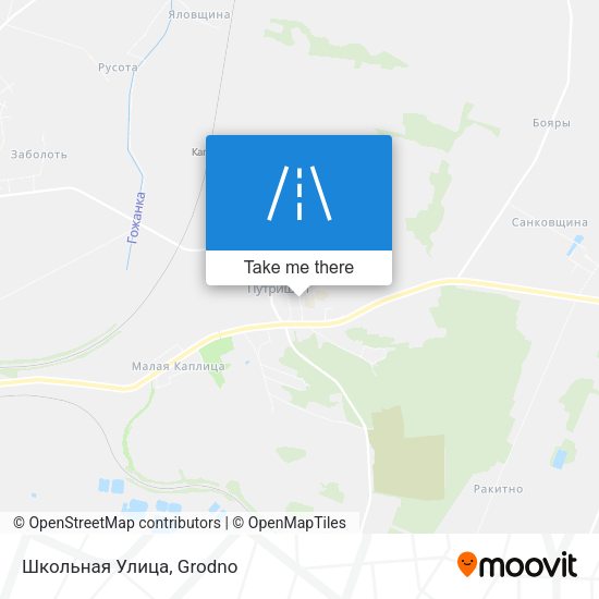 Школьная Улица map