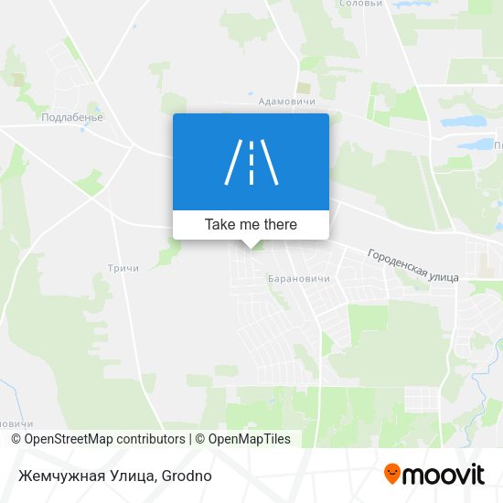 Жемчужная Улица map