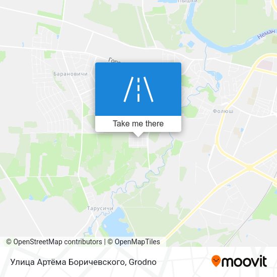 Улица Артёма Боричевского map