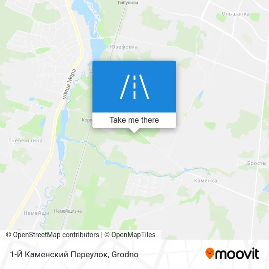 1-Й Каменский Переулок map