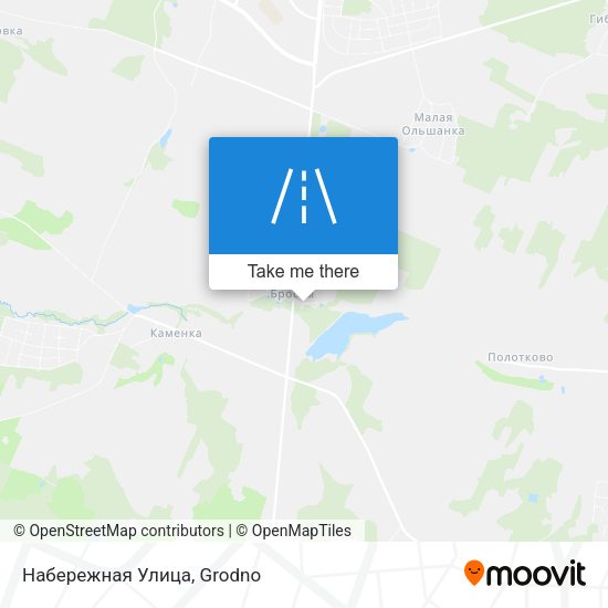 Набережная Улица map