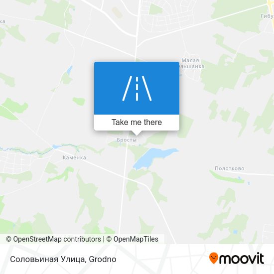 Соловьиная Улица map