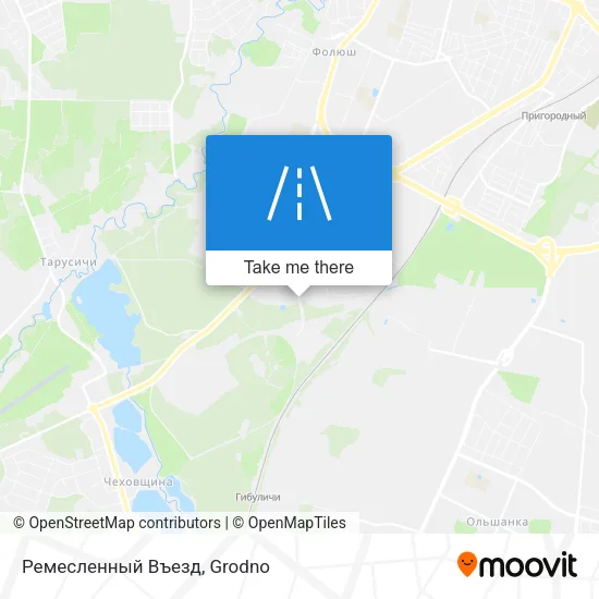 Ремесленный Въезд map