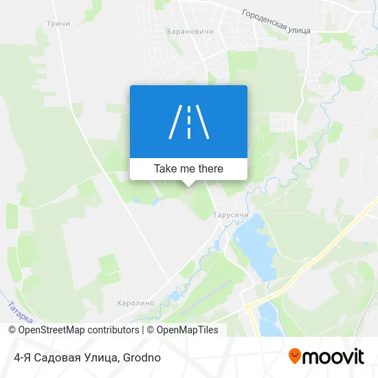 4-Я Садовая Улица map