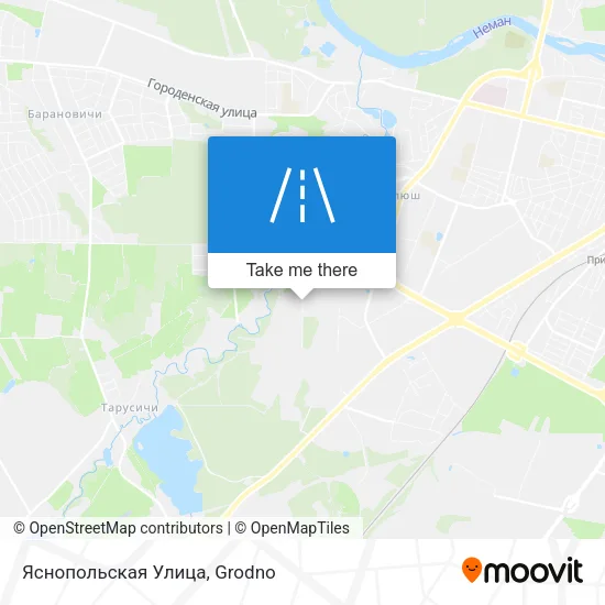 Яснопольская Улица map