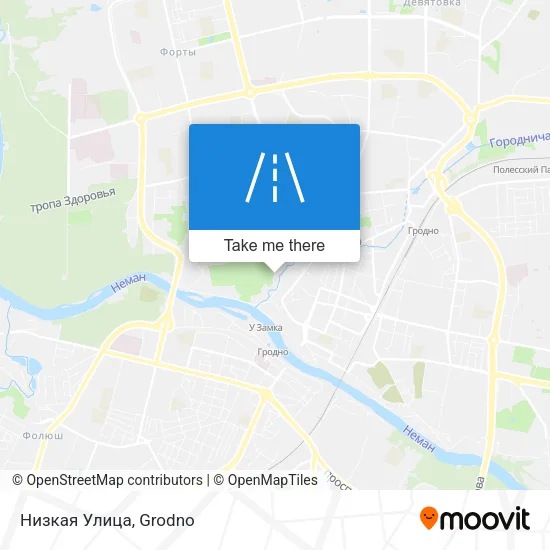 Низкая Улица map