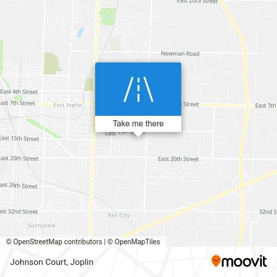 Johnson Court map