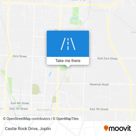 Mapa de Castle Rock Drive