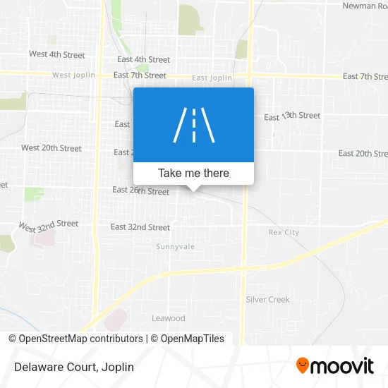 Delaware Court map