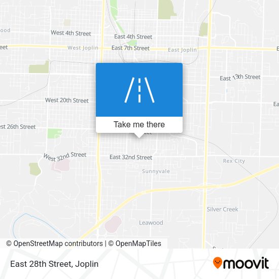 Mapa de East 28th Street