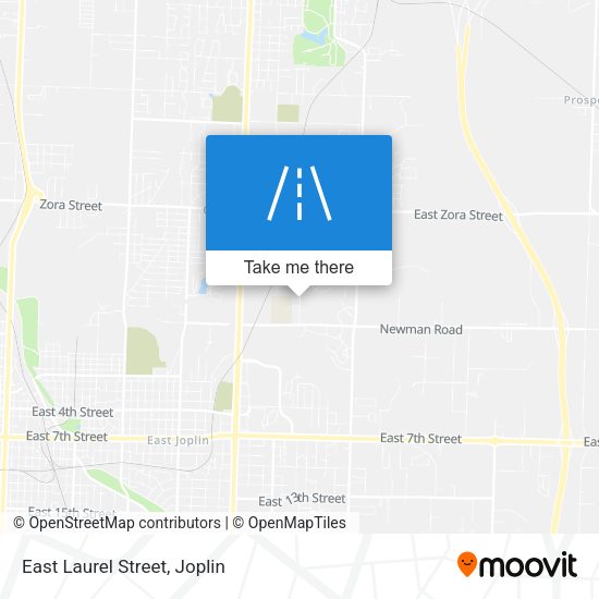 Mapa de East Laurel Street