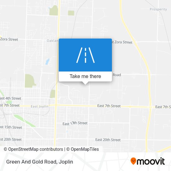 Green And Gold Road map