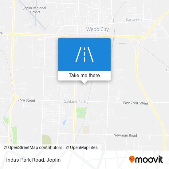 Mapa de Indus Park Road