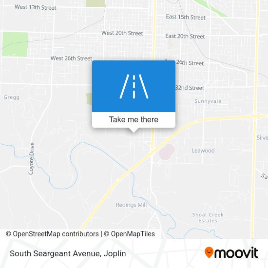 South Seargeant Avenue map