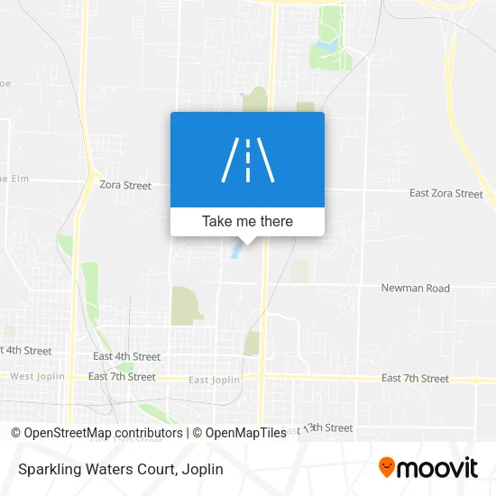 Sparkling Waters Court map