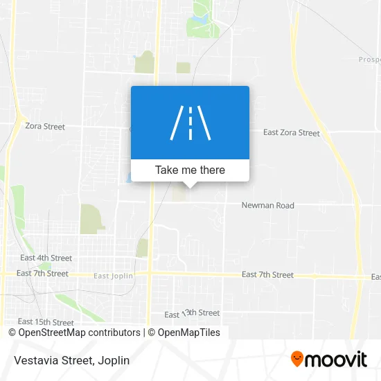 Vestavia Street map