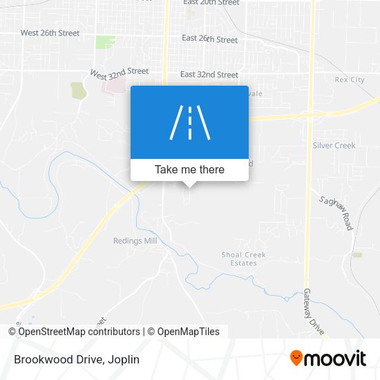 Mapa de Brookwood Drive