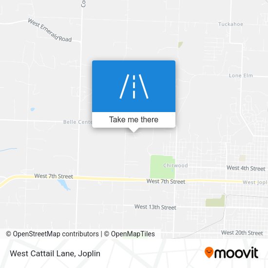 Mapa de West Cattail Lane