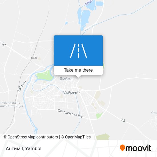 Антим I map