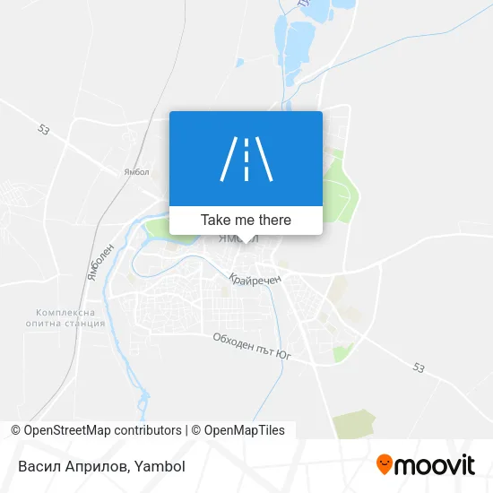 Карта Васил Априлов