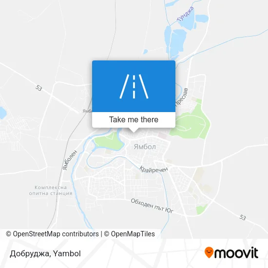 Карта Добруджа